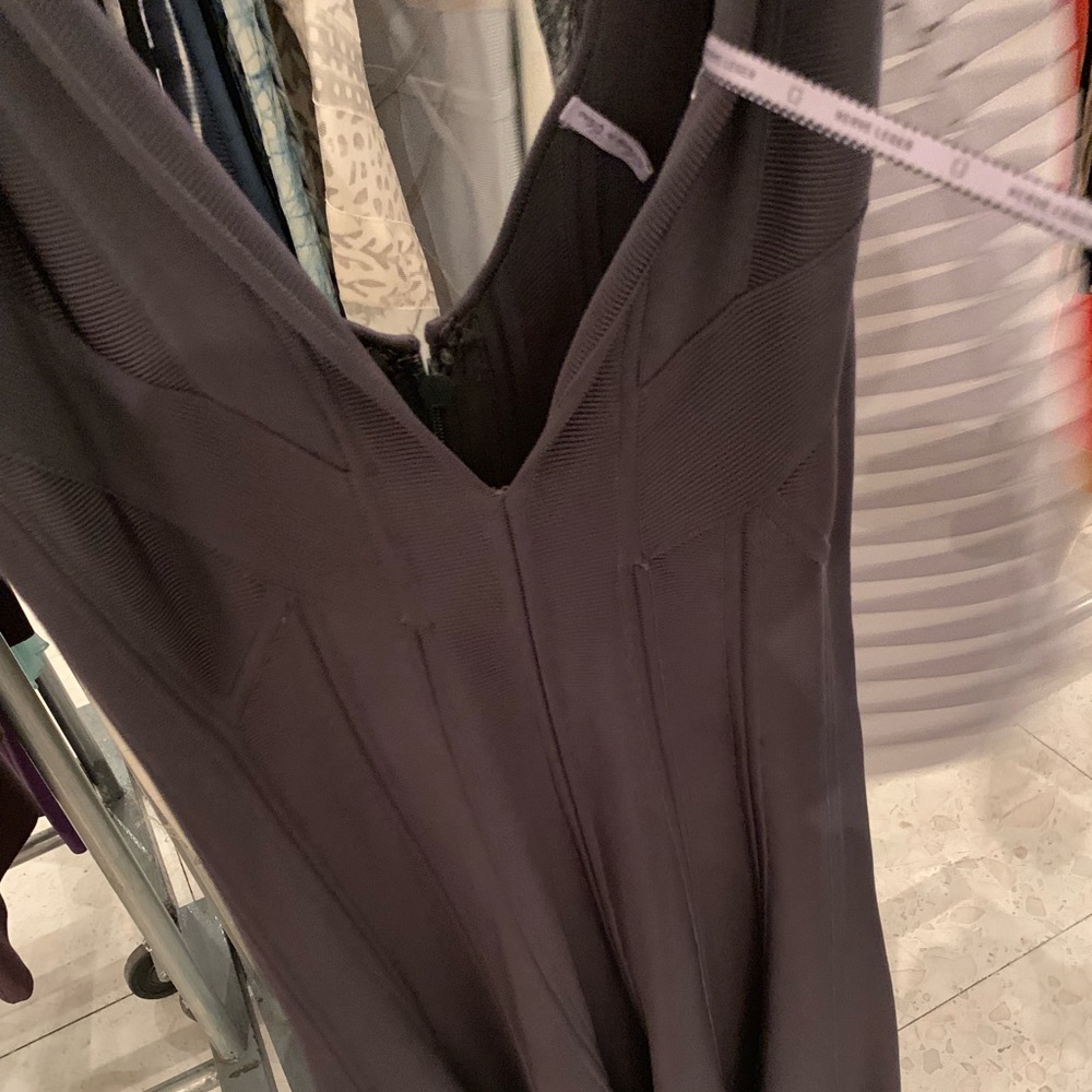 Herve Leger MIDI Dress Small new with tags blue